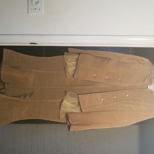 A dress with jacket and shoes